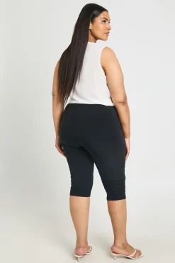 Legging Capri Grande Taille À Double Épaisseur