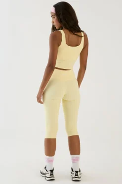 Legging Capri Taille Haute Sculptant Avec Ceinture Croisée Dsgn Studio