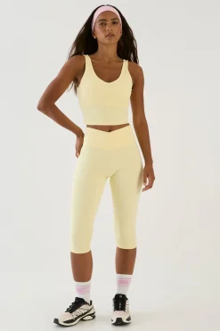 Legging Capri Taille Haute Sculptant Avec Ceinture Croisée Dsgn Studio