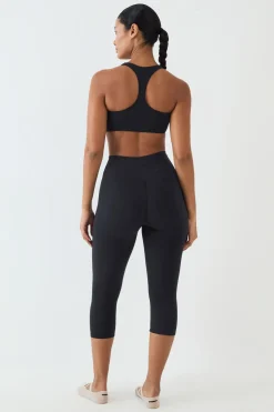 Legging Capri Taille Mi-haute Soft Luxe Dsgn Studio