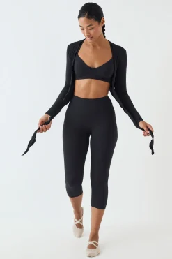 Legging Capri Taille Mi-haute Soft Luxe Dsgn Studio