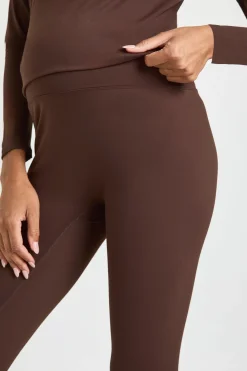 Legging de maternité ultra-doux sculptant pour soutien du ventre