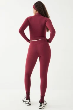 DSGN Studio Legging Sport à Taille Croisée avec Biais Contrastant<Femme Vêtements De Sport|Leggings