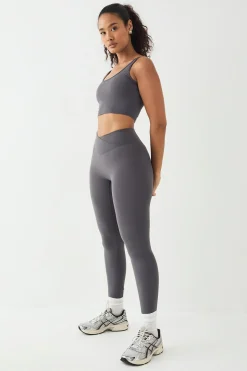 Legging DSGN Studio Taille Haute Ultra Sculptant à Ceinture Croisée