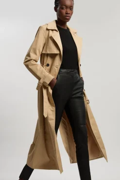 Legging En Cuir Stretch