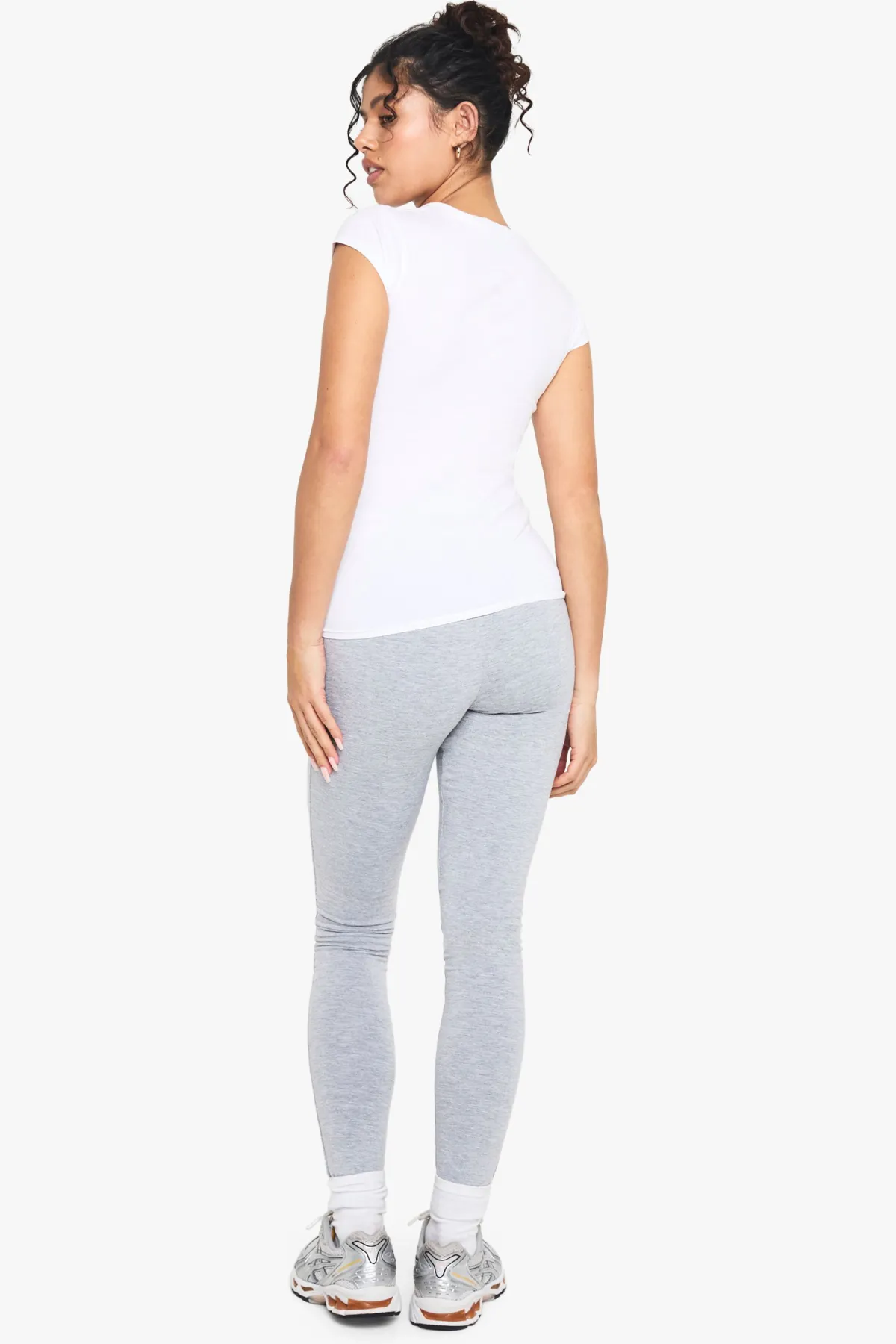 boohoo Legging en modal jersey à double couche<Femme Pantalons|Leggings