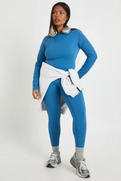 boohoo Legging Grande Taille Super Doux Sculptant avec Détails de Coutures<Femme Pantalons|Athleisure