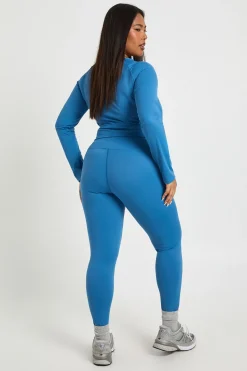 boohoo Legging Grande Taille Super Doux Sculptant avec Détails de Coutures<Femme Pantalons|Athleisure