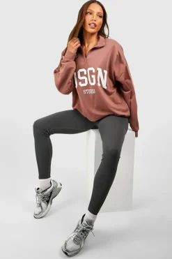 Legging long à côtes sans couture