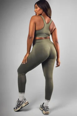 boohoo Legging Plus Premium Sculpt Seamless à effet froncé sur les fesses<Femme Pantalons|Vêtements De Sport