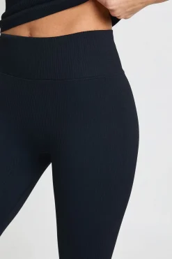 Legging Sans Couture Côtelé Sculptant