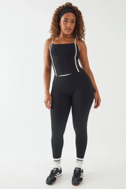 Legging Sculptant À Bande Contrastée Dsgn Studio