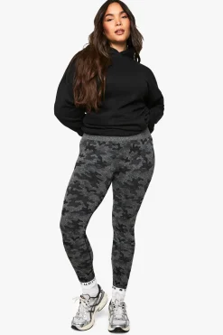 Leggings de gym sans couture camouflage actif Plus