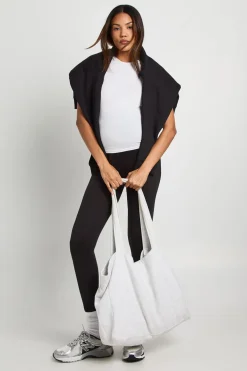 boohoo Leggings de maternité Lot de 2 à taille haute pour le ventre<Femme Pantalons|Leggings