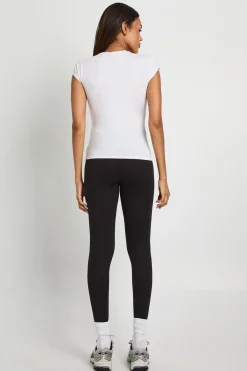 boohoo Leggings de maternité Lot de 2 à taille haute pour le ventre<Femme Pantalons|Leggings