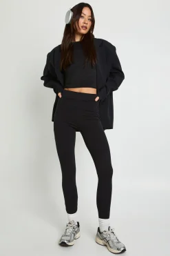 boohoo Legging Taille Haute Pour Grandes Tailles<Femme Pantalons|Leggings