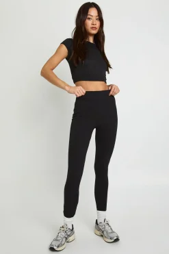 boohoo Legging Taille Haute Pour Grandes Tailles<Femme Pantalons|Leggings
