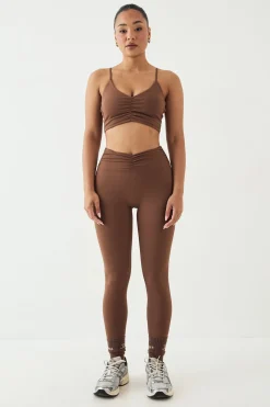 DSGN Studio Legging Taille Haute Sculpté Avec Fronces À La Taille Ultra Sculpt<Femme Vêtements De Sport|Leggings
