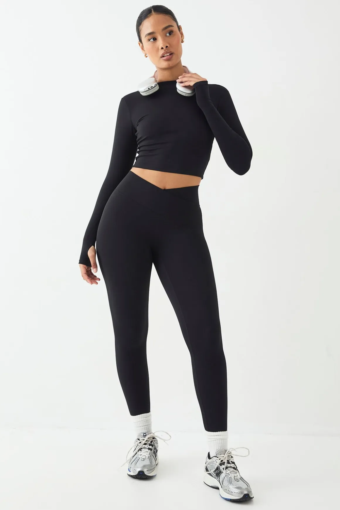 Legging Taille Haute Ultra Sculptant à Ceinture Nouée DSGN Studio