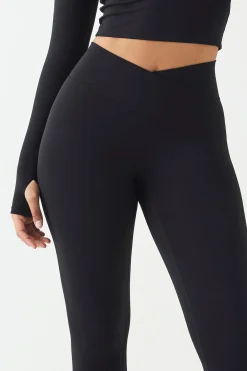 Legging Taille Haute Ultra Sculptant à Ceinture Nouée DSGN Studio