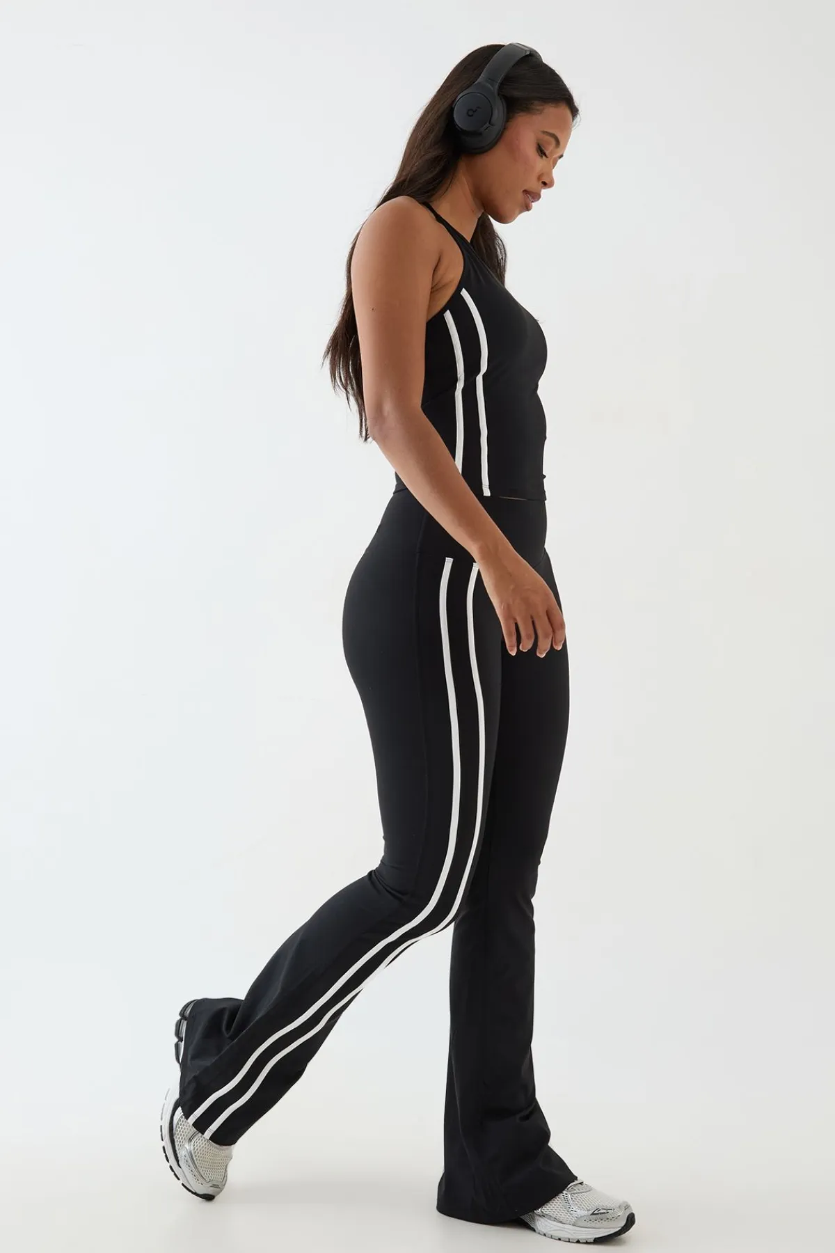 DSGN Studio Legging Évasé À Bandes Latérales Sculptant<Femme Vêtements De Sport|Leggings