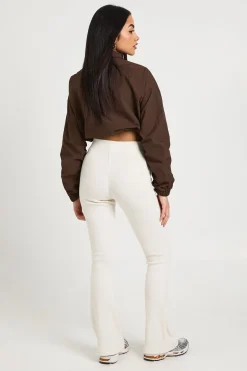Legging Évasé Côtelé