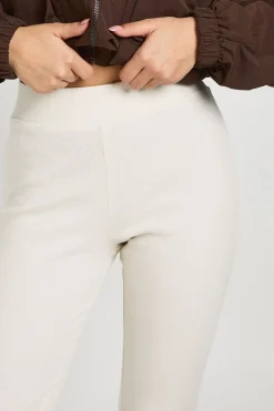 Legging Évasé Côtelé