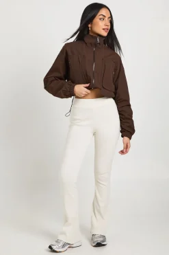 Legging Évasé Côtelé
