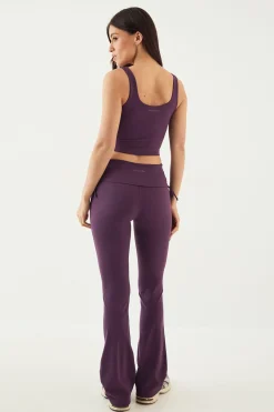 DSGN Studio Legging Évasé Ultra Sculpt à Côtés Froncés<Femme Vêtements De Sport|Leggings