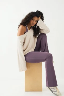 Legging Évasé DSGN Studio Ultra Sculpt à Taille Repliable