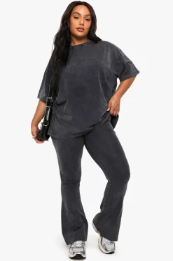 LEGGING ÉVASÉ PLUS ACID WASH