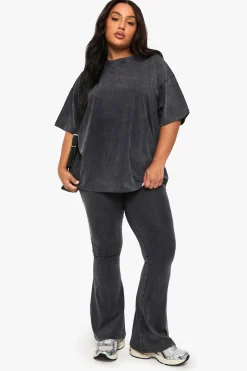 LEGGING ÉVASÉ PLUS ACID WASH