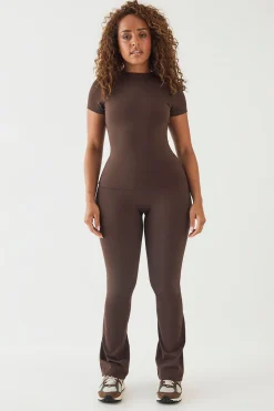 Legging Évasé Sculptant Taille Haute Dsgn Studio