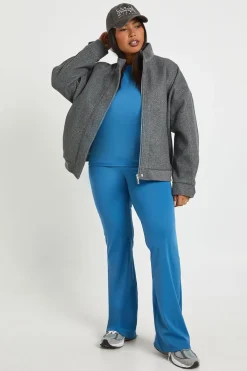 boohoo Legging Évasé Taille Haute Super Doux Plus<Femme Pantalons|Athleisure