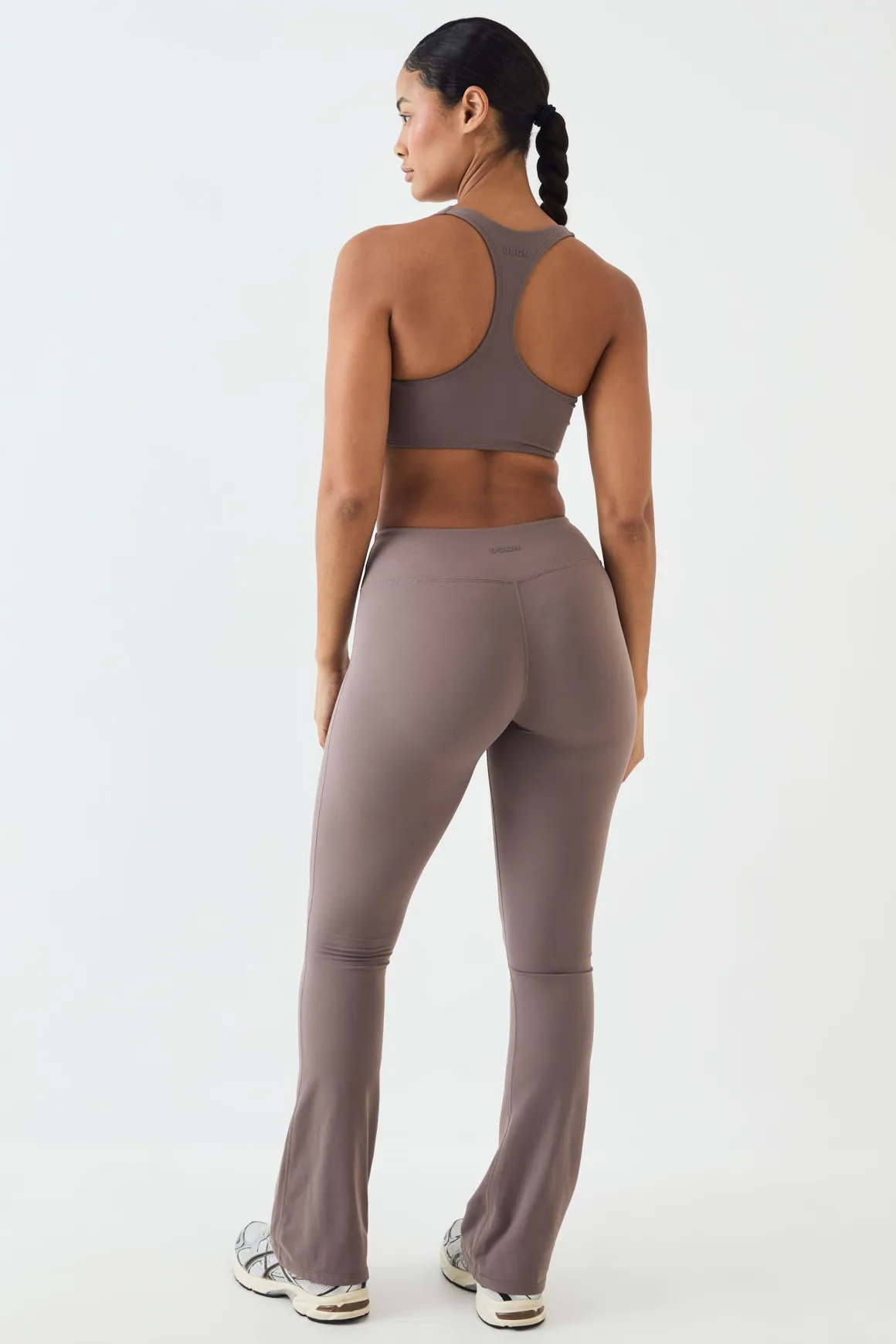 Legging Évasé Taille Mi-haute Soft Luxe Dsgn Studio