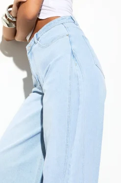 Le Jean Barrel Taille Mi-haute Pour Grandes Tailles