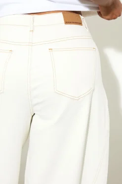 boohoo Le Jean Barrel Taille Mi-haute Grande Taille<Femme Denim|Jeans