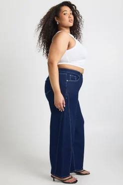 Le Jean Barrel Taille Moyenne Plus