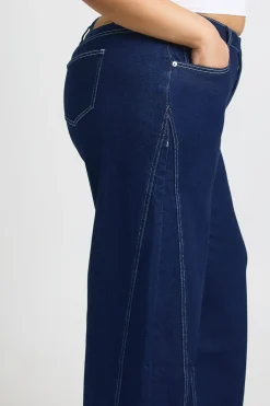 Le Jean Barrel Taille Moyenne Plus