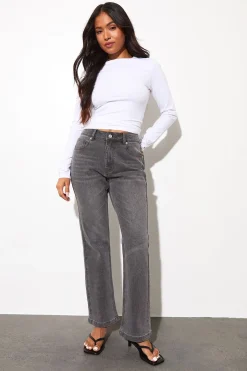 Le Jean Bootcut Taille Mi-haute Petite Coupe