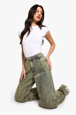 boohoo Le Jean Boyfriend Taille Haute<Femme Denim|Jeans