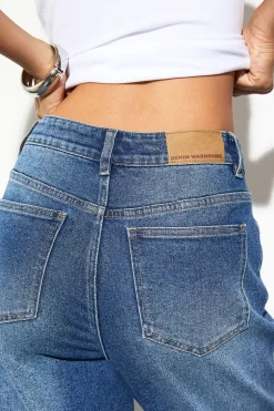 Le Jean Mom Taille Haute