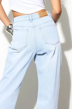 boohoo Le Jean Mom Taille Haute<Femme Denim|Jeans
