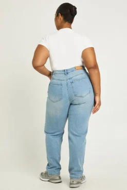 Le Jean Mom Taille Haute Plus