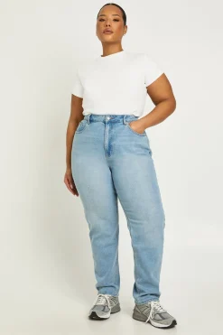 Le Jean Mom Taille Haute Plus