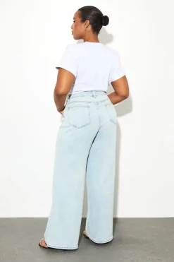 Le Jean Taille Haute Large Plus