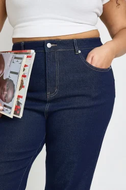 Le Jean Évasé Taille Haute Grande Taille