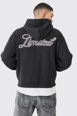 Limited Boxy Fit Sweat à capuche zippé