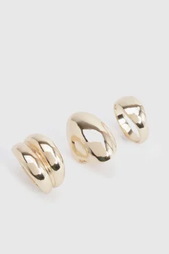 boohoo Lot de 3 bagues es imposantes< Bagues