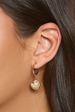 Lot De 7 Boucles D'oreilles Empilables Détails Océan